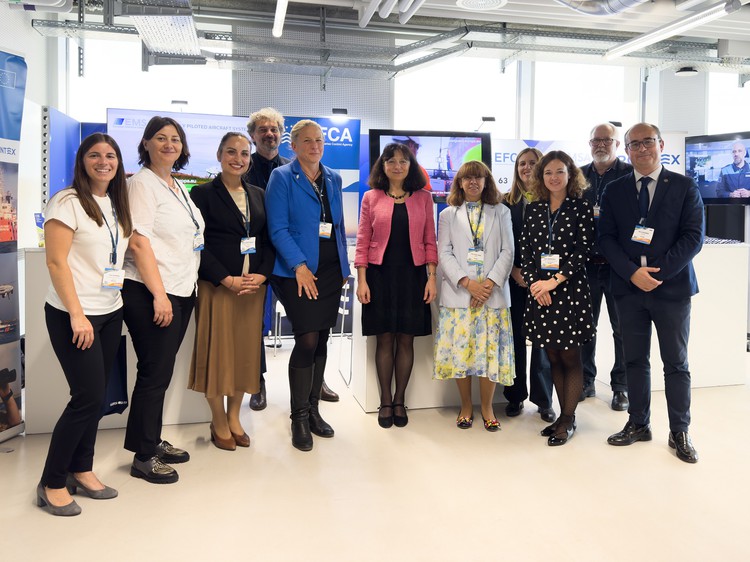 ​(Delegations from EMSA, EFCA and Frontex with Susan Steele EFCA ED and ​Charlina Vitcheva​)